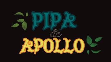 Banner for Pipa and Apollo; Redbubble Shop